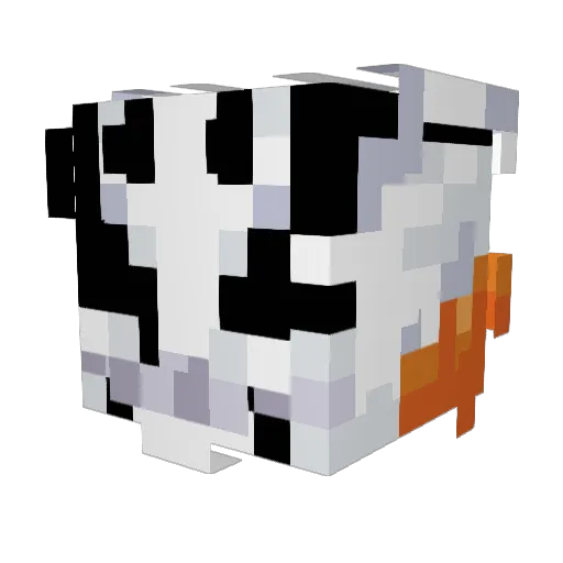 PiotrekMargonem Minecraft avatar head, 3D render