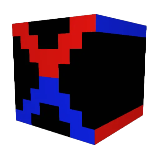 PipeB04 Minecraft avatar head, 3D render