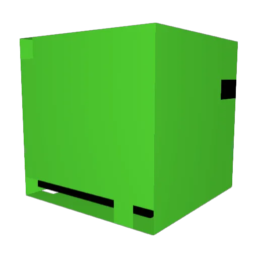 Pipe_2016 Minecraft avatar head, 3D render