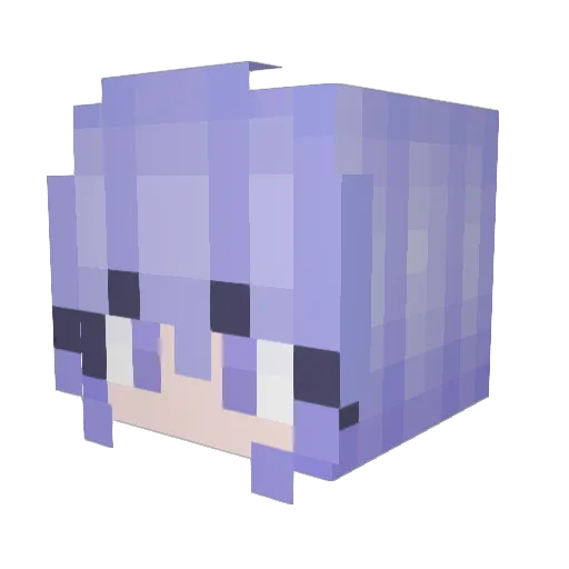 Piper_Marie Minecraft avatar head, 3D render