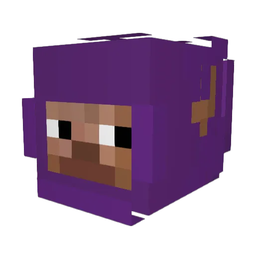 Pipilinn_m Minecraft avatar head, 3D render