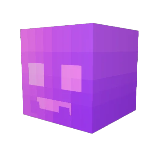 Piprika095 Minecraft avatar head, 3D render