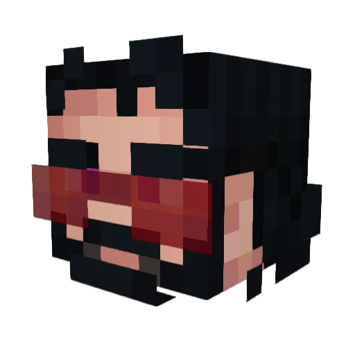 Pirat997 Minecraft avatar head, 3D render
