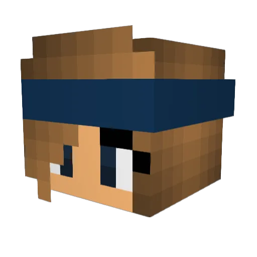 Pirate_Lass Minecraft avatar head, 3D render