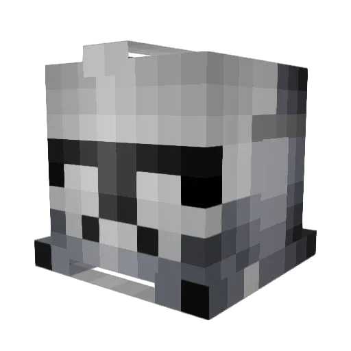 Pirateguy708 Minecraft avatar head, 3D render