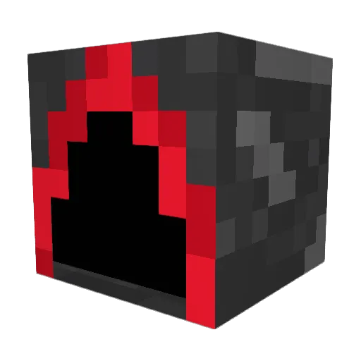 Pirences Minecraft avatar head, 3D render
