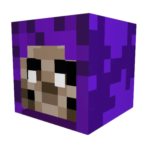 PiromaniacYT Minecraft avatar head, 3D render