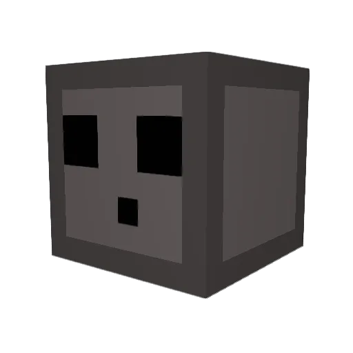 Pirouly Minecraft avatar head, 3D render