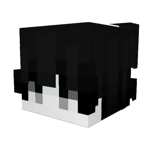 PitExe Minecraft avatar head, 3D render