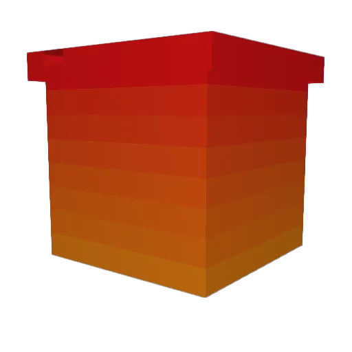 PitLife Minecraft avatar head, 3D render