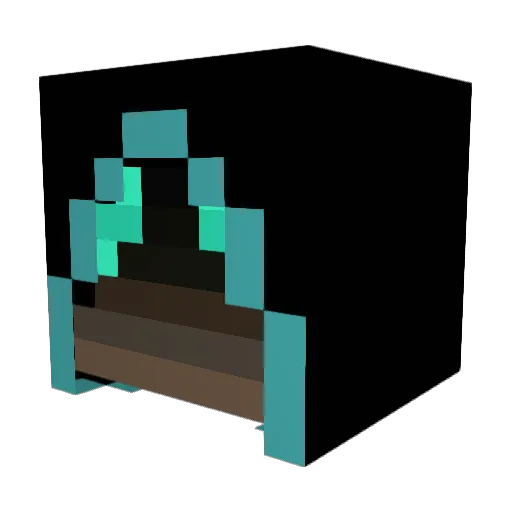 PitYuki Minecraft avatar head, 3D render