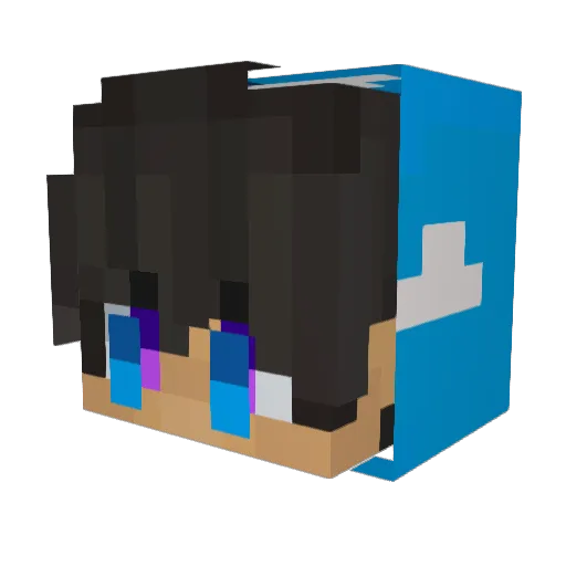 Piter2013 Minecraft avatar head, 3D render