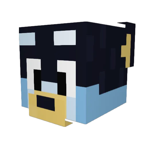 Piti993 Minecraft avatar head, 3D render
