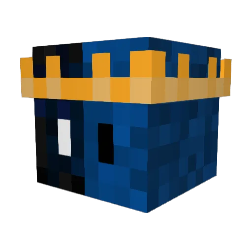 Pittirowski_ Minecraft avatar head, 3D render