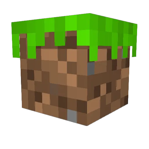 Pittlt Minecraft avatar head, 3D render