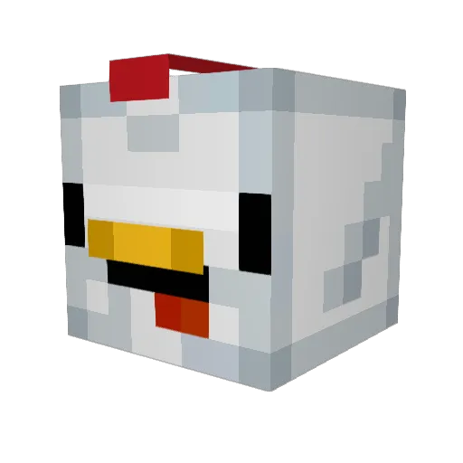 PittsburghMyCity Minecraft avatar head, 3D render