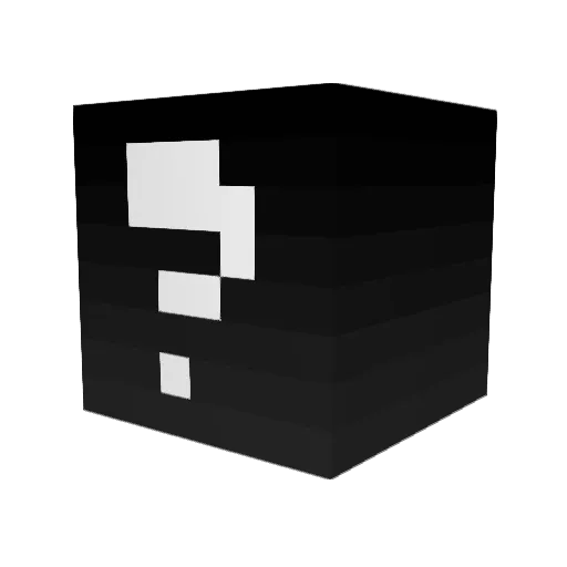 PixGrove Minecraft avatar head, 3D render