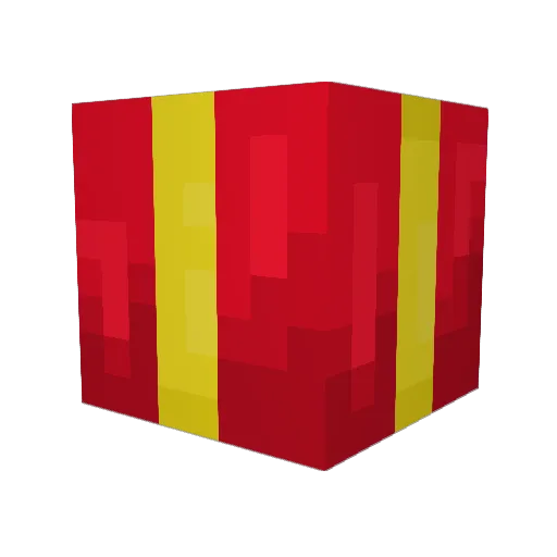 Pix_i3 Minecraft avatar head, 3D render