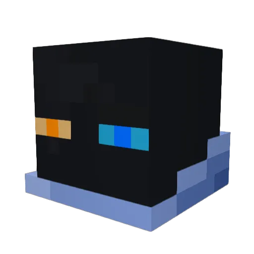 Pixad Minecraft avatar head, 3D render