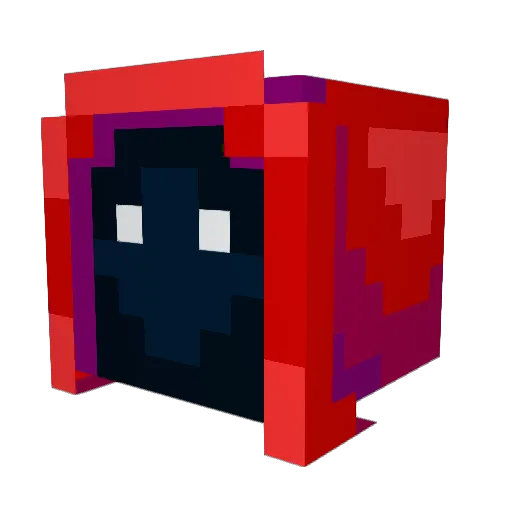 Pixel021 Minecraft avatar head, 3D render