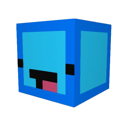 PixelGamer2000 Minecraft avatar head, 3D render