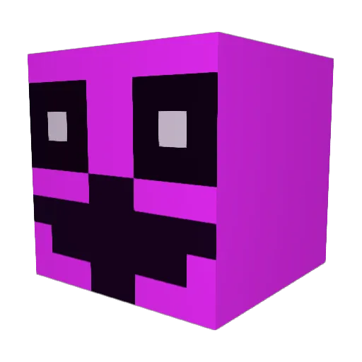 PixelPerfect313 Minecraft avatar head, 3D render