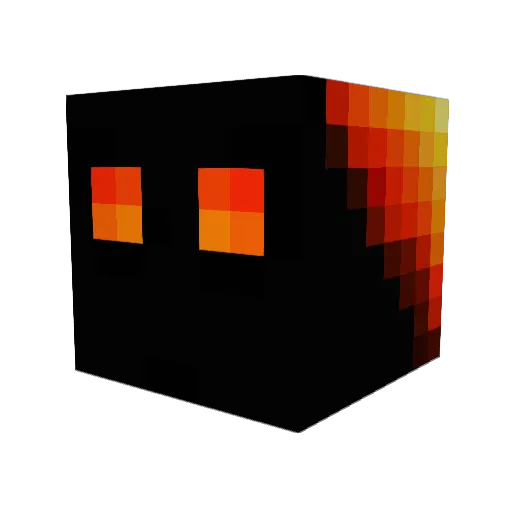 PixelUniverse Minecraft avatar head, 3D render