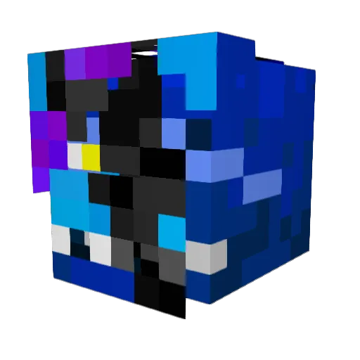 Pixel_Bear2 Minecraft avatar head, 3D render