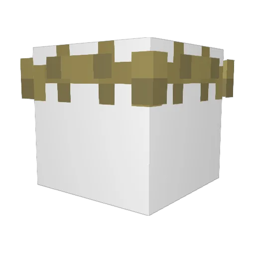 Pixel_Exceed Minecraft avatar head, 3D render