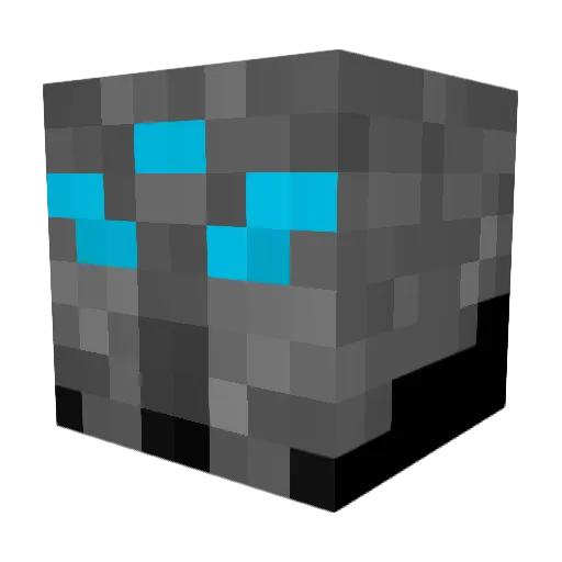 Pixel_Knight1 Minecraft avatar head, 3D render