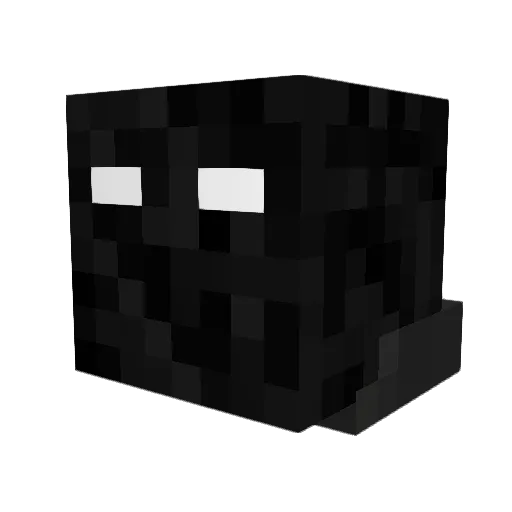 Pixel_Saft Minecraft avatar head, 3D render