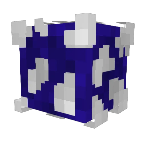 PixelatedTsunami Minecraft avatar head, 3D render