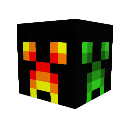 Pixelgamer2101 Minecraft avatar head, 3D render