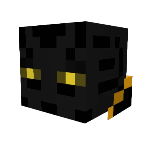 Pixelino33 Minecraft avatar head, 3D render