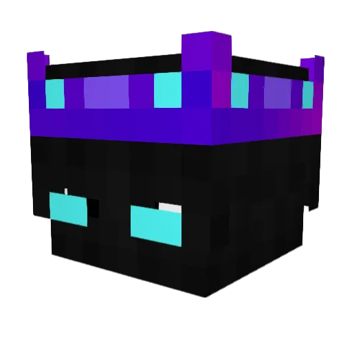 PixelleFps Minecraft avatar head, 3D render