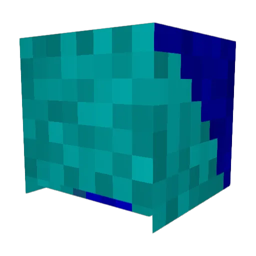 PixelsNPenguins Minecraft avatar head, 3D render