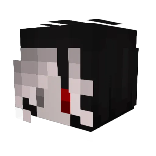 Pixie_Dimitri Minecraft avatar head, 3D render
