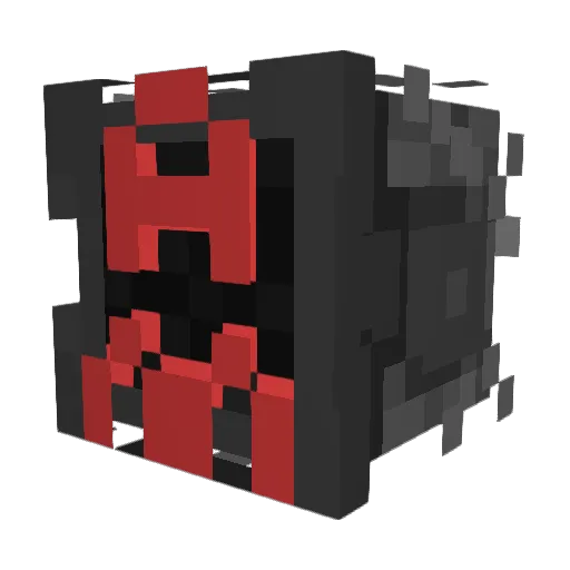 Pixie_pixel Minecraft avatar head, 3D render