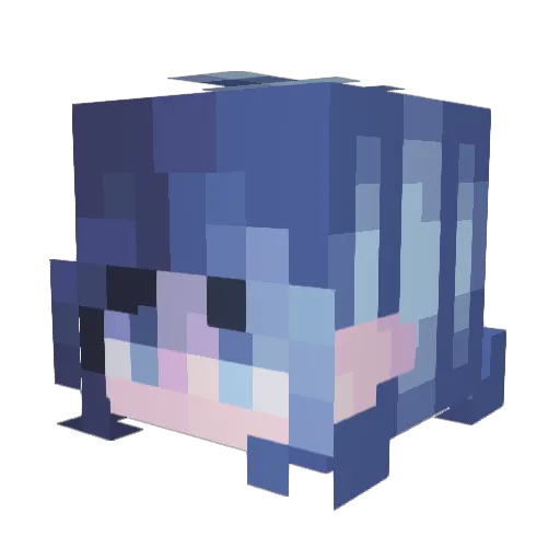 Pixiedustme Minecraft avatar head, 3D render