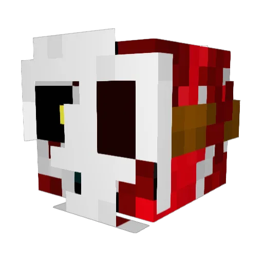 PixleMaster09 Minecraft avatar head, 3D render