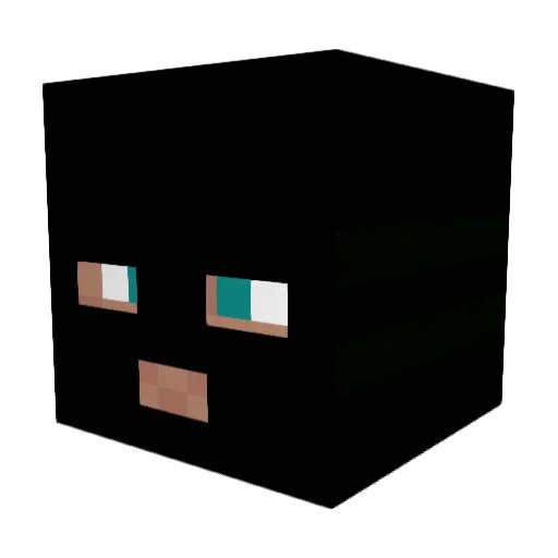 Pixyyy Minecraft avatar head, 3D render