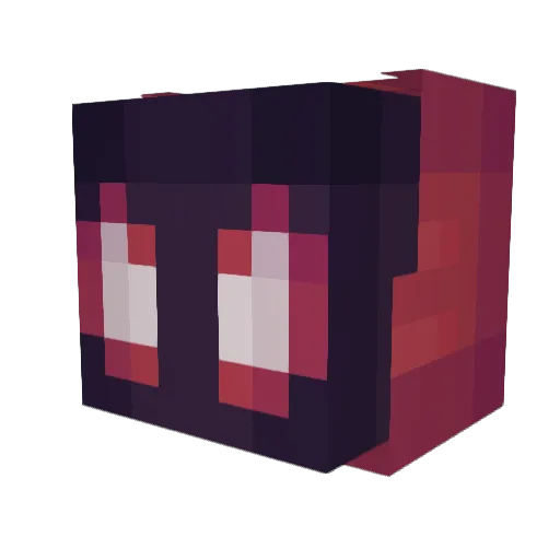 Pizco_10 Minecraft avatar head, 3D render
