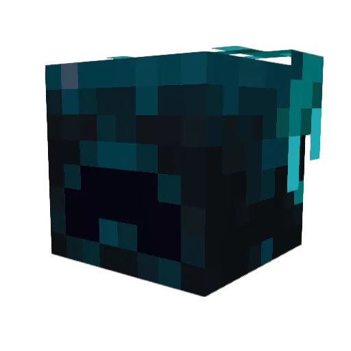 PizipaMito Minecraft avatar head, 3D render