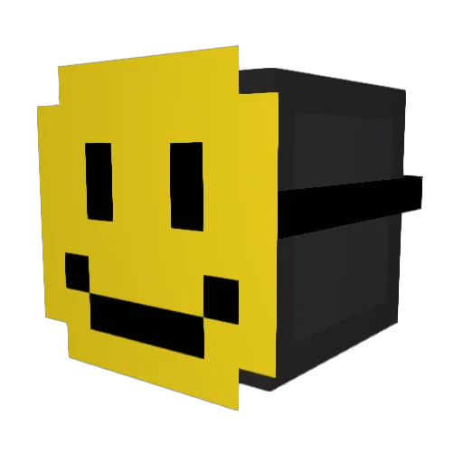 PizzaMan06yt Minecraft avatar head, 3D render