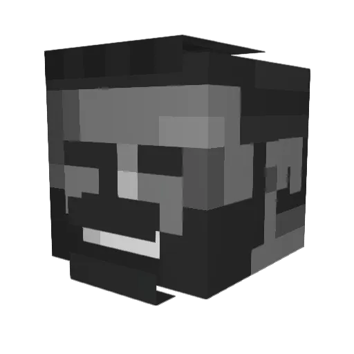 Pizza_HUT2626 Minecraft avatar head, 3D render