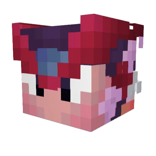 Pizza_Time45 Minecraft avatar head, 3D render