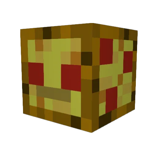 Pizzaman_TS Minecraft avatar head, 3D render