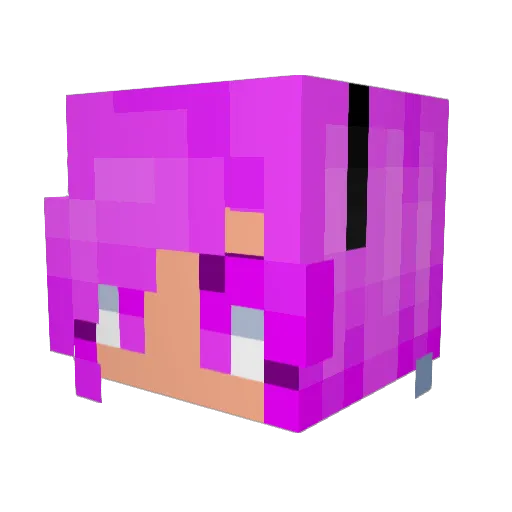 Pizzamandolino13 Minecraft avatar head, 3D render
