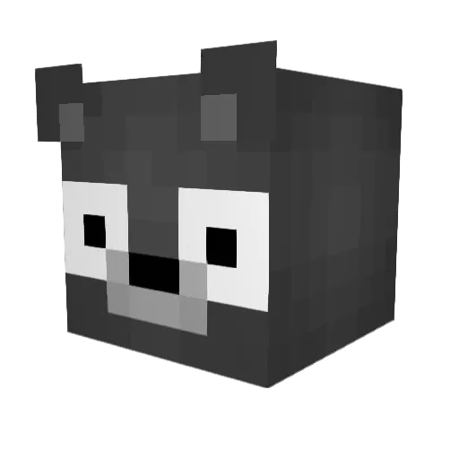 Pizzasoup0318 Minecraft avatar head, 3D render