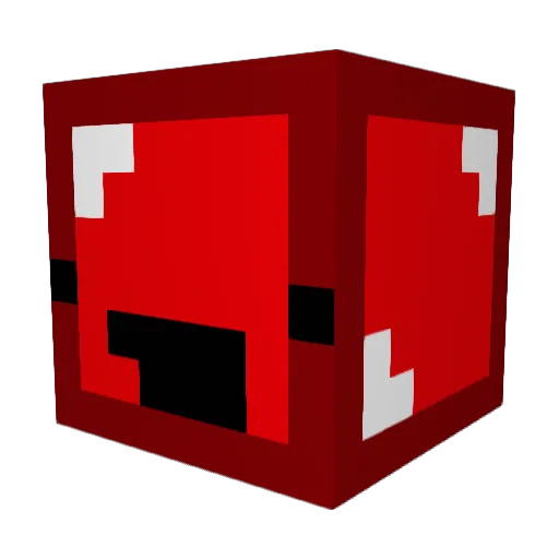 Pizzastevenoob Minecraft avatar head, 3D render